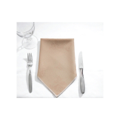 Square Table Cloth Rose Design 45x45inch - Sandlewood