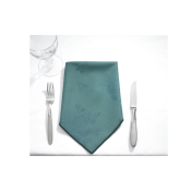 Square Table Cloth Rose Design 54x54inch - Forest Green