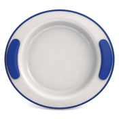 Ornamin Keep Warm Plate - Blue