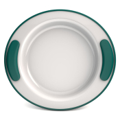 Ornamin Keep Warm Plate - Teal