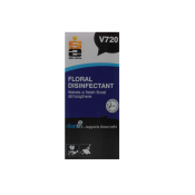 V-Mix V720 Floral Disinfectant Decanting Label