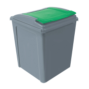 Waste Recycling Bin - 50L Green