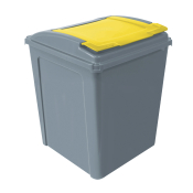 Waste Recycling Bin - 50L Yellow