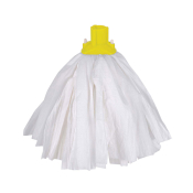 Big White Exel® Socket Mop Head - Yellow