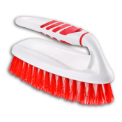 Scrubbing Brush Colour coded White/Red bristles