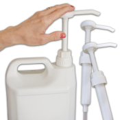 White Pelican Pump for 5ltr Bottle 25ml Dose