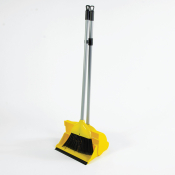 Contract Lobby Dustpan & Brush - Yellow