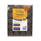 Optima Proclean Stainless Steel Scourers - 20pk