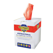 Red Standard Cloths rolls in Box Dispenser (Box 200)