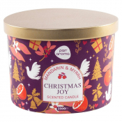 Christmas Joy Mandarin & Myrrh Scented Candle 230g