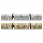 Sparkle Tree Gold/Silver Christmas Crackers Mixed