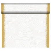Sparkle Cream Christmas Table Runner