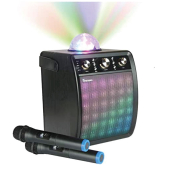 Portable Karaoke Machine Speaker with 2 microphones