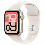 Apple Watch SE 3 GPS 40mm Starlight Case and Band
